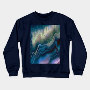 Colorful agate Crewneck Sweatshirt